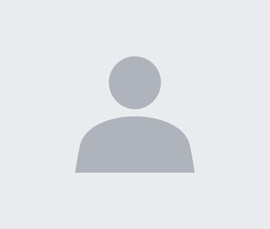 A generic gray user avatar icon on a white background.